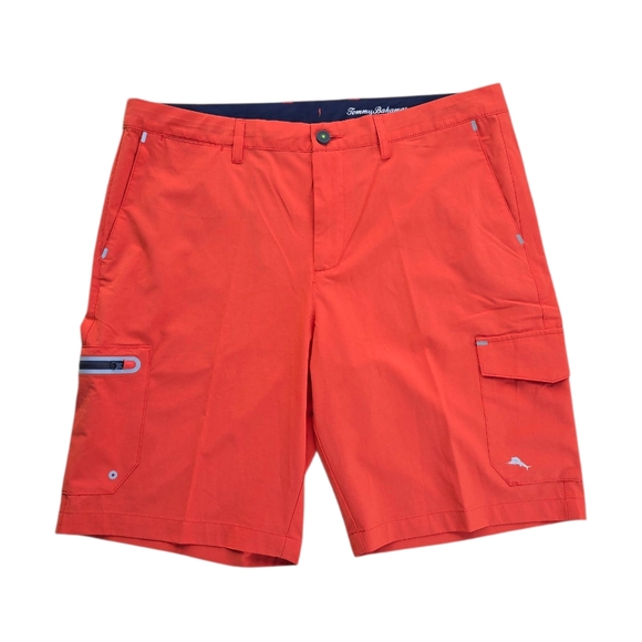 Tommy Bahama Other - Tommy Bahama Cayman Isles IslandZone Cargo Shorts Orange Size 36